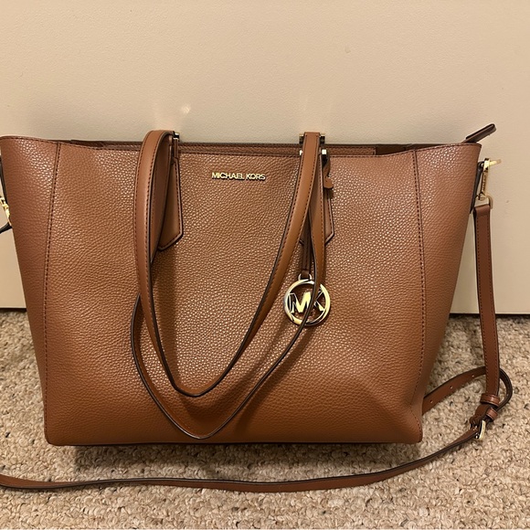 Michael Kors Tan Leather Tote